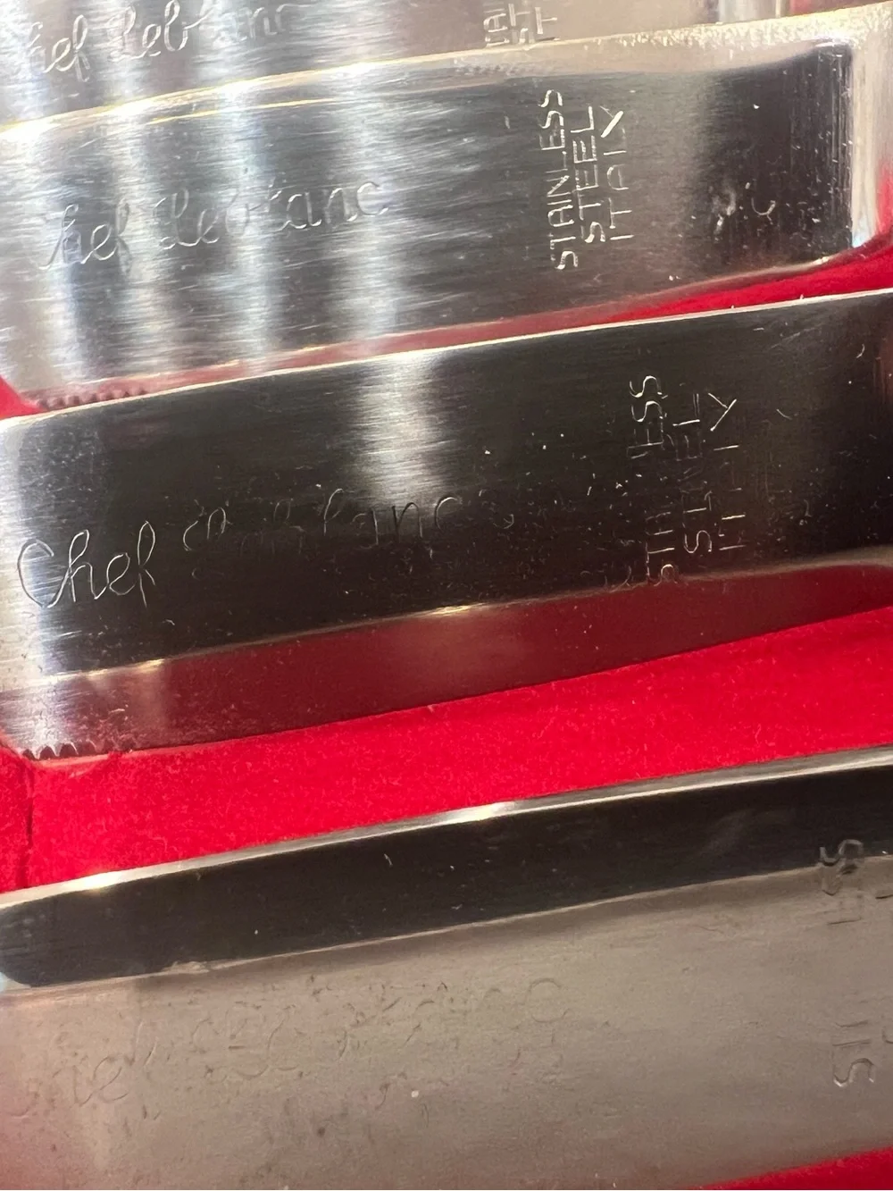 Chef Leblanc made in Italy Stainless Steel Steak Knife Set